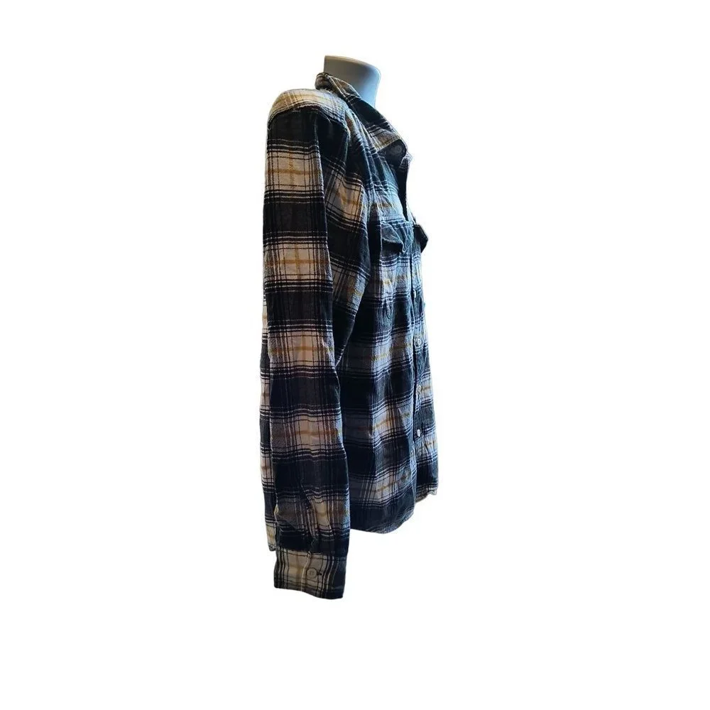 American Eagle Flannel Shirt Top Ahh-Mazingly Soft Size L‎